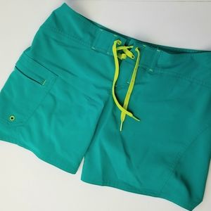 Athleta Womens Turquoise Womens Shorts